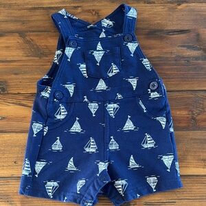 Nautical Blue Kids Overalls